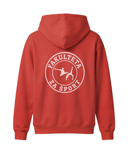 Red hoddie